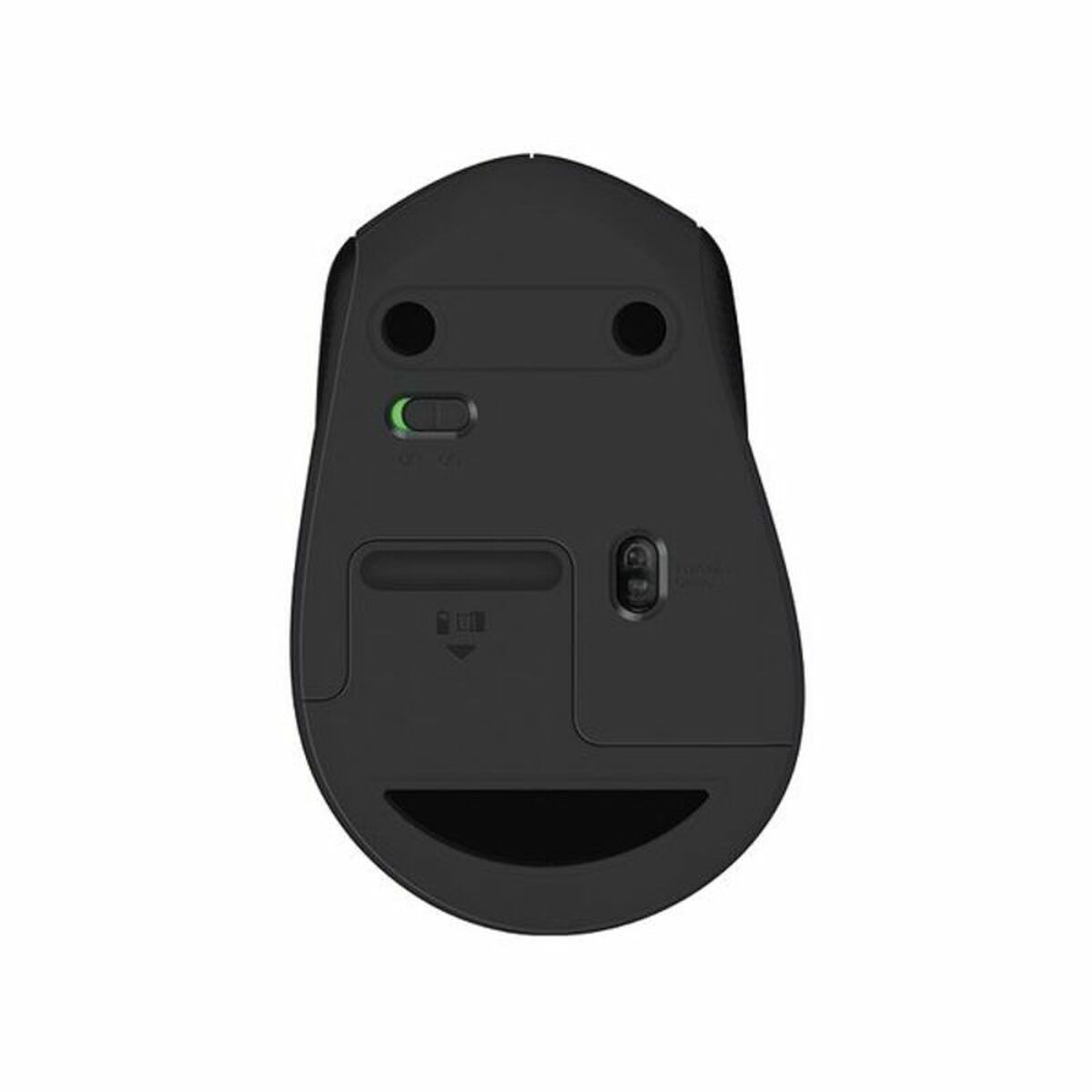 Optisk trådløs mus Logitech M330 SILENT PLUS Must 1000 dpi